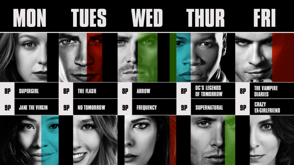 Programação do Canal CW Network