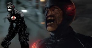 Zoom capturado após ser capturado pelo espectros do tempo e o Black Flash do outro lado - semelhança será pura coincidência?