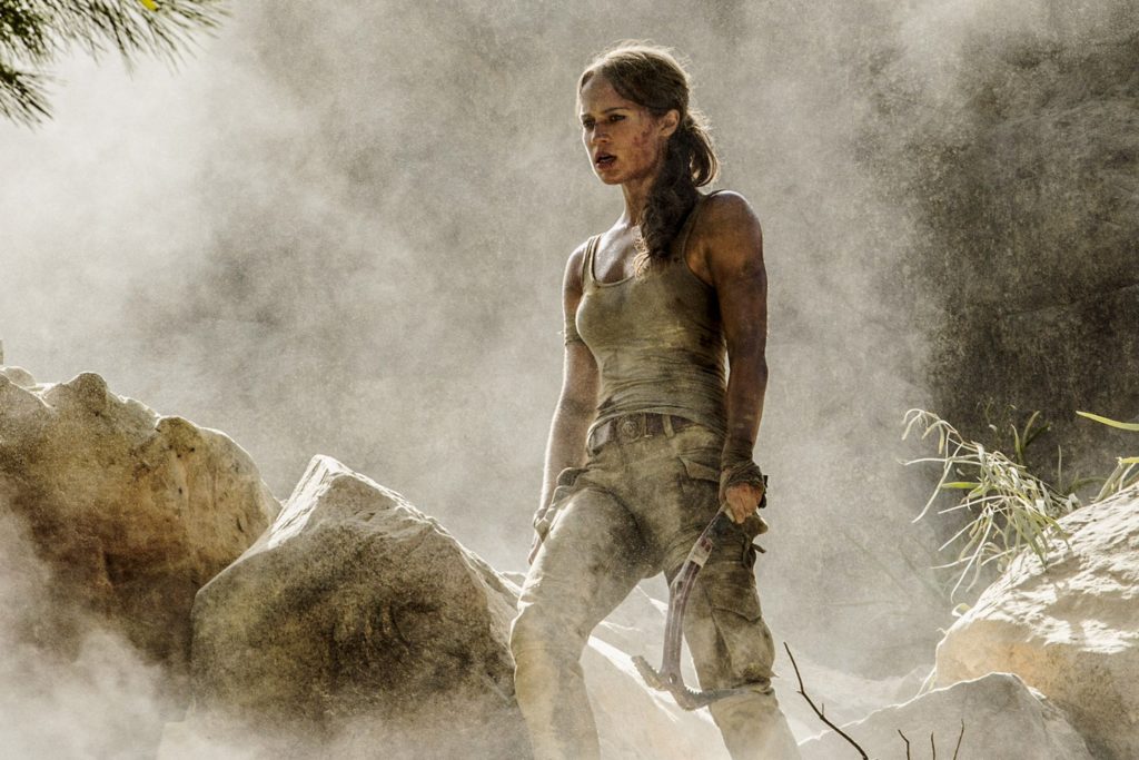 Alicia Vikander como Lara Croft