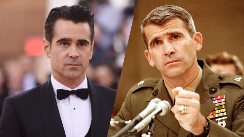 colin farrel vivera oliver north em serie amazon ira-contra