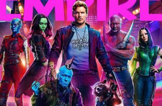 guardioes da galaxia 2 novo poster equipe inteira