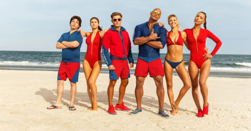 baywatch the rock zac efron